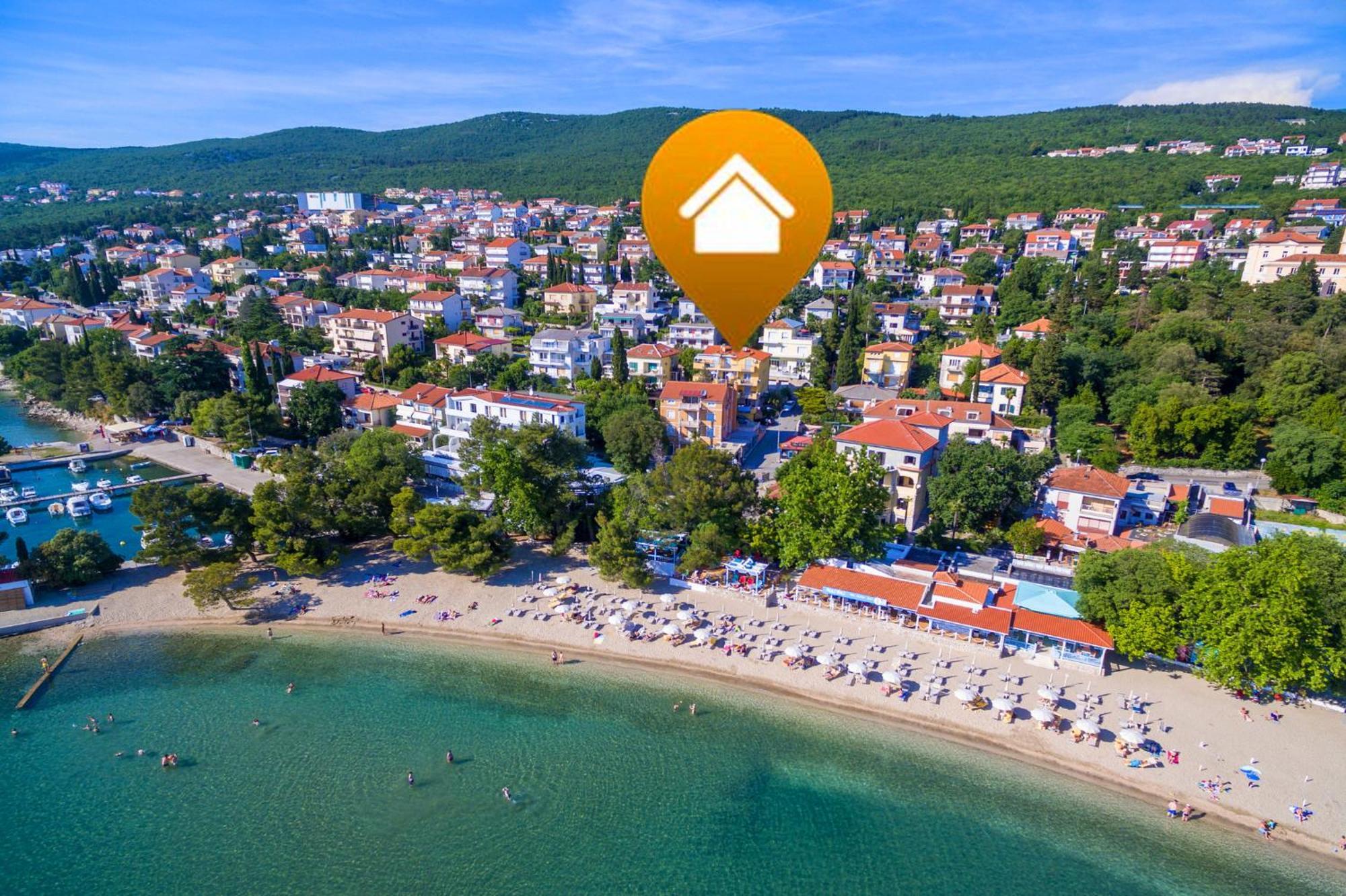 Ferienwohnung Duerr Crikvenica Exterior foto