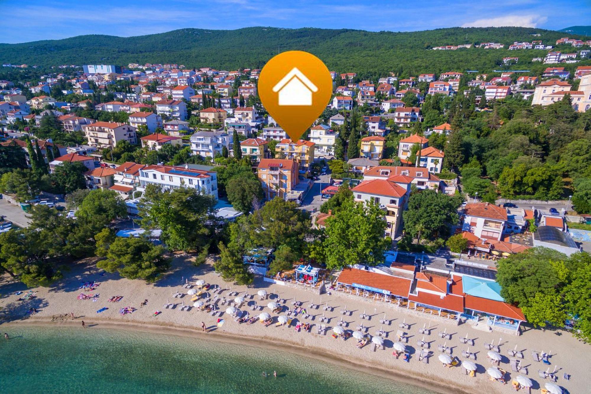Ferienwohnung Duerr Crikvenica Exterior foto